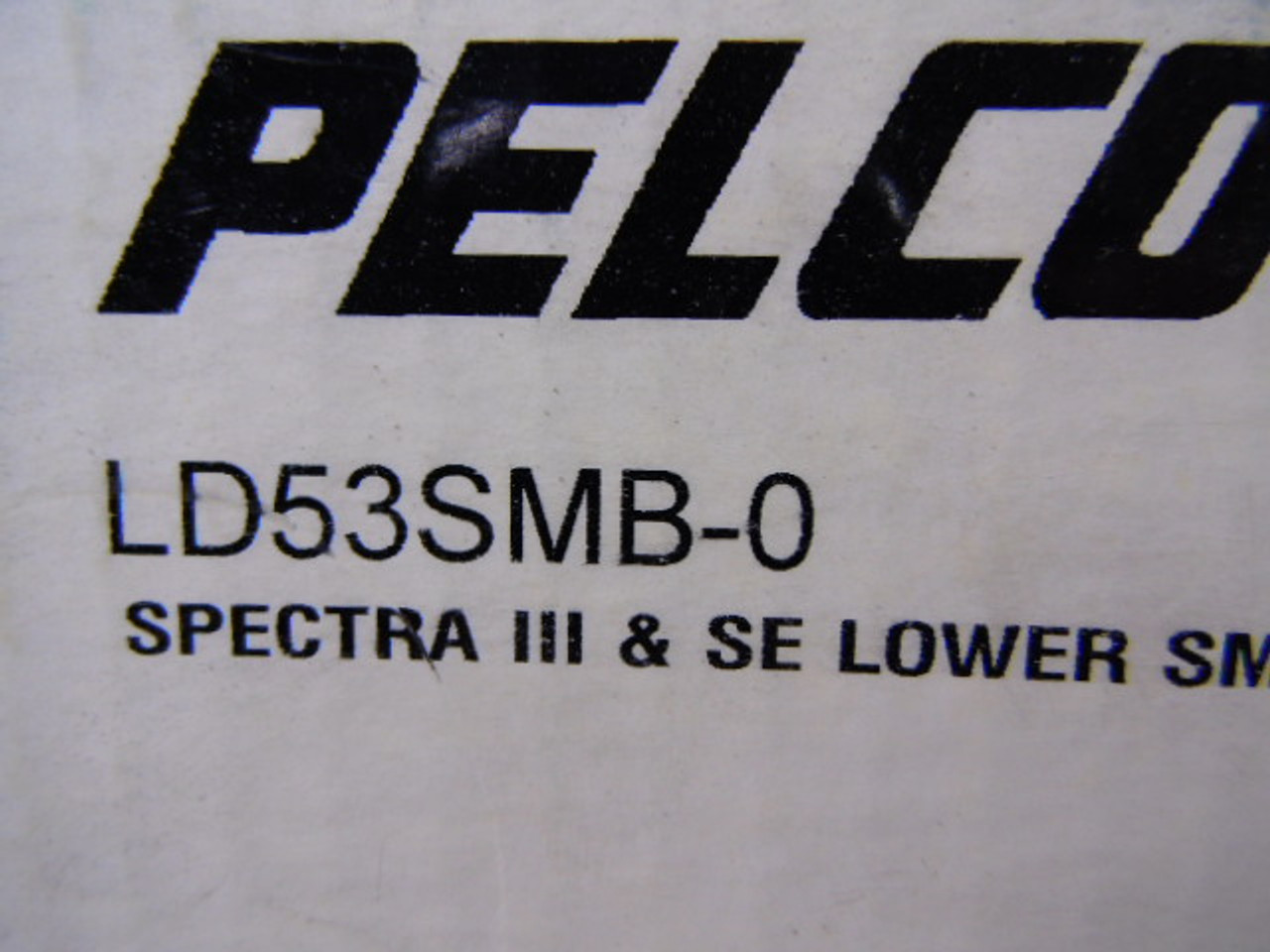 Pelco LD53SMB-0 Spectra Series III Lower Dome Smoke ! NEW !