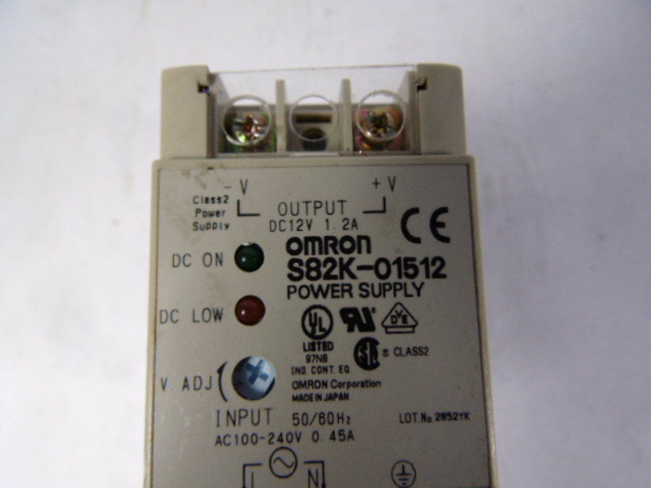 Omron S82K-01512 1 Switch Mode Power Supply USED
