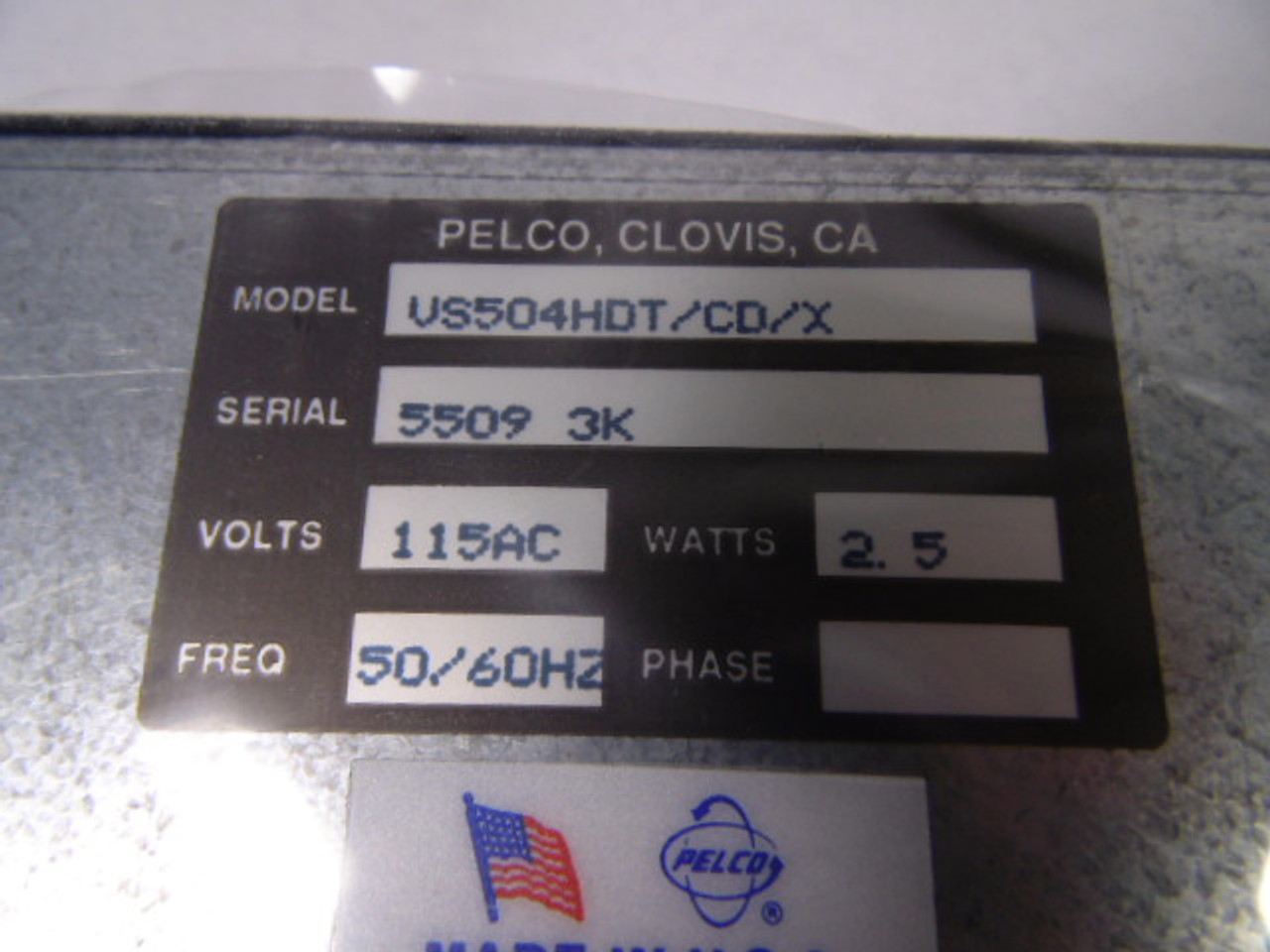 Pelco VS504HDT/CD/X Switcher 4 Position Homing ! NEW !