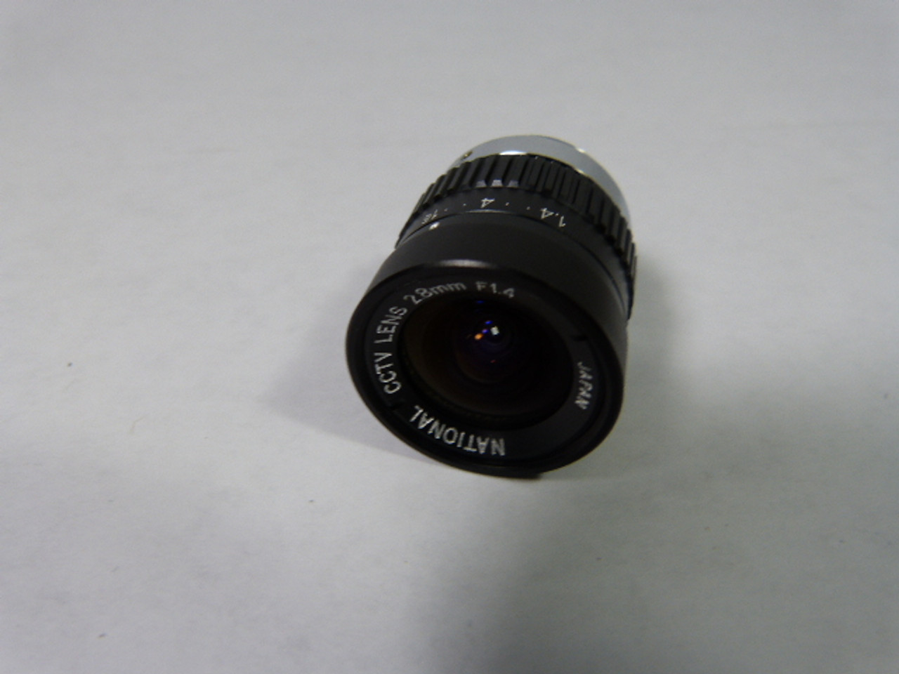 National NL284 CCTV Manual Iris Monofocal Lens 2.8mm Focal Length F1.4 ! NEW !