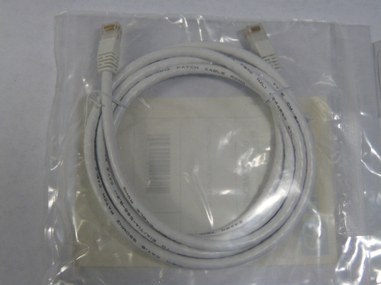 ElectriPro EPOPC8W07FL6B Cat 6 Patch Cord White 7ft SHELF WEAR NWB