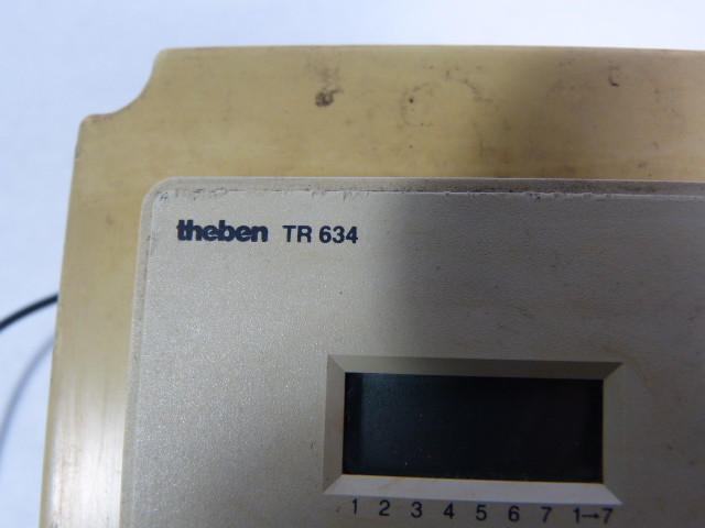 Theben TR634 Time Switch 12VDC USED