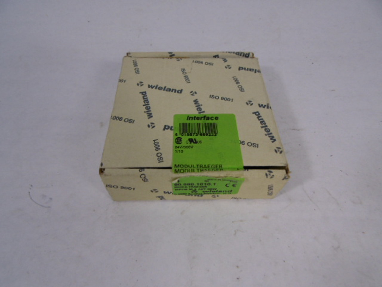 Wieland 80.060.1010.1 Module Carrier Connector 24VDC ! NEW !