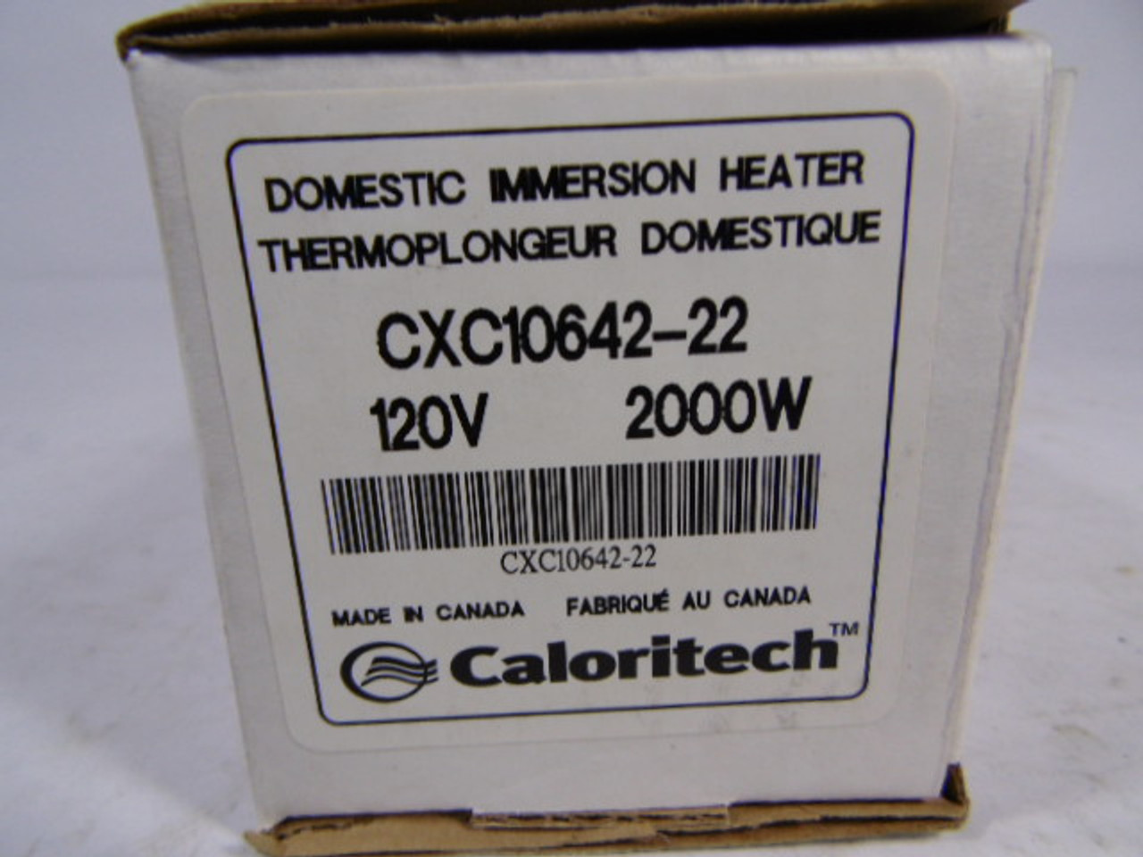 Caloritech CXC10642-22 Immersion Heater Element 120 V 2000 W ! NEW !
