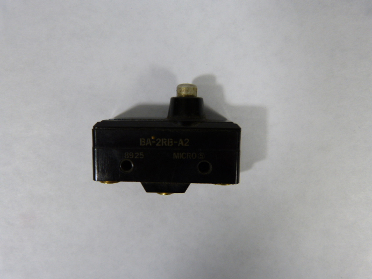 Microswitch BA-2RB-A2 Snap Action Basic Switch Plunger Actuator 20amp USED
