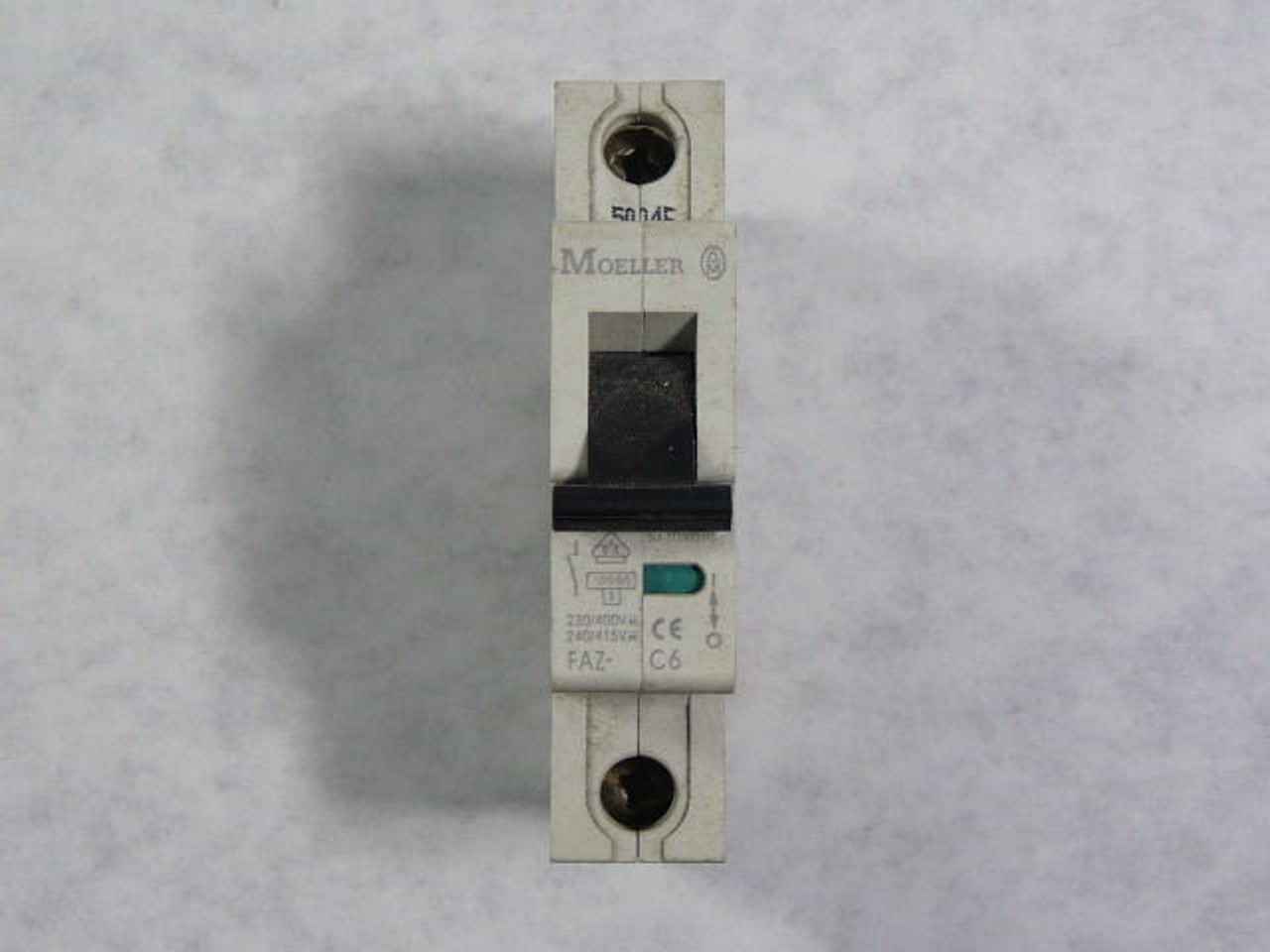 Moeller FAZ-C6 Circuit Breaker Protector 6A 230/400VAC 240/415VAC 1P USED
