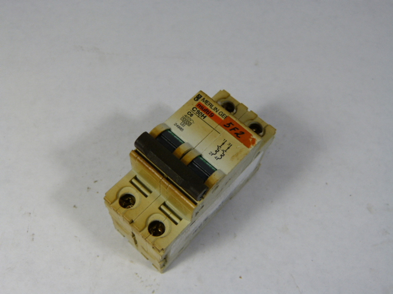 Merlin Gerin 24985 Circuit Breaker 6A 2-Pole USED