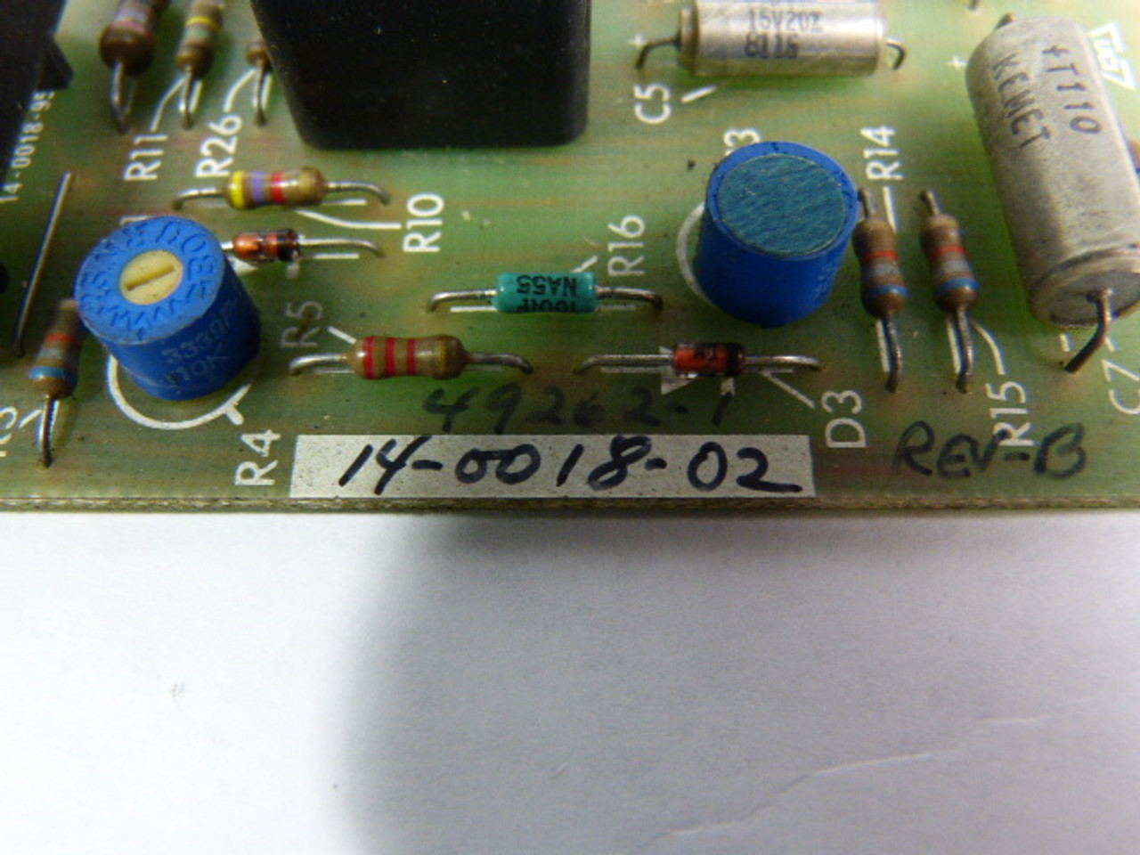 Gettys 14-0018-02 Firing Circuit Module Board USED