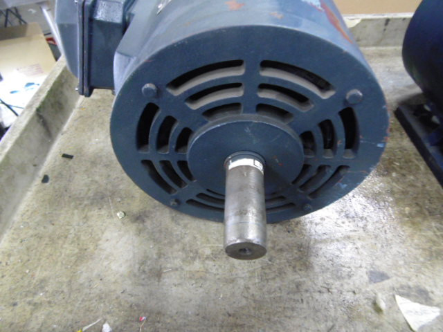 Leeson 7.5/1.9HP 1765/885RPM 575V 215T ODP 3Ph 8.5/4.2A 60Hz USED