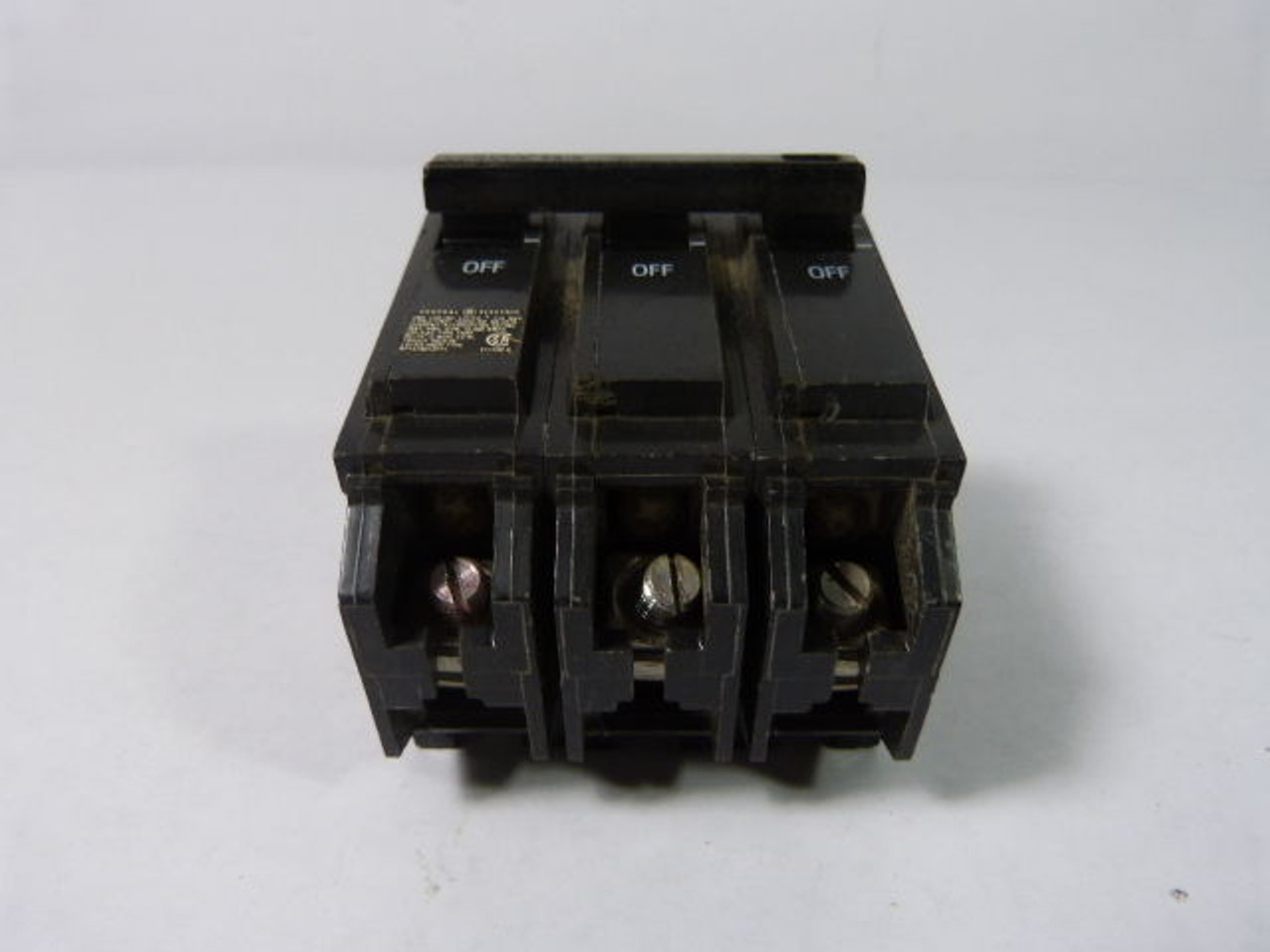 General Electric THQB32020 Circuit Breaker 3Pole 20Amp USED