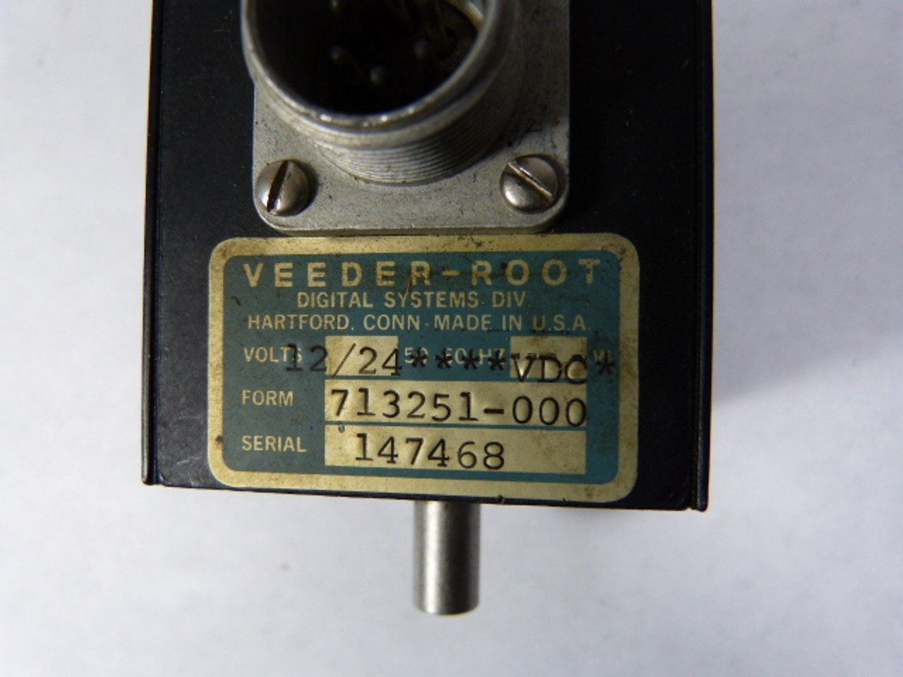 Veeder-Root 713251-000 Shaft Encoder 12/24VDC USED