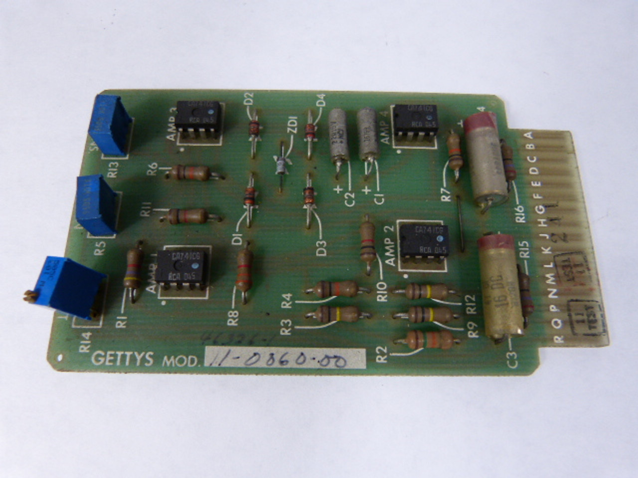 Gettys 11-0860-00 PC Board USED