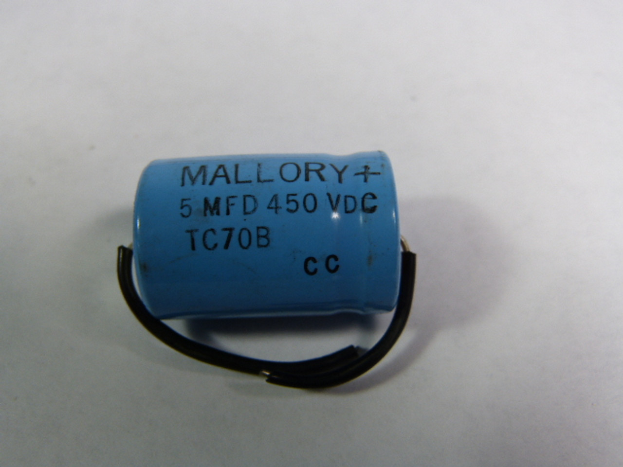 Mallory TC70B Capacitor 5mfd 450VDC USED