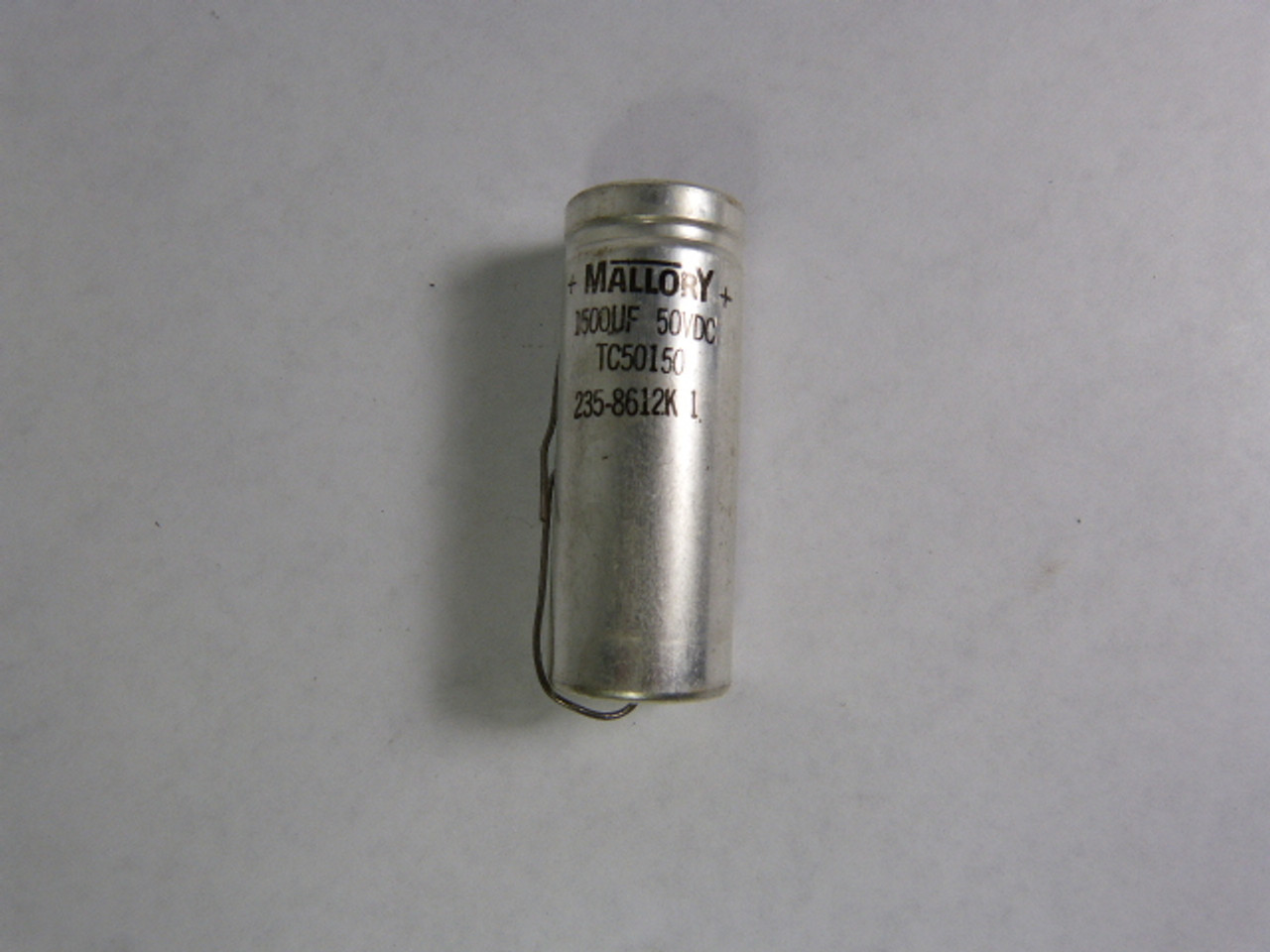 Mallory TC50150/235-8612K Capacitor 1500uf 50VDC USED