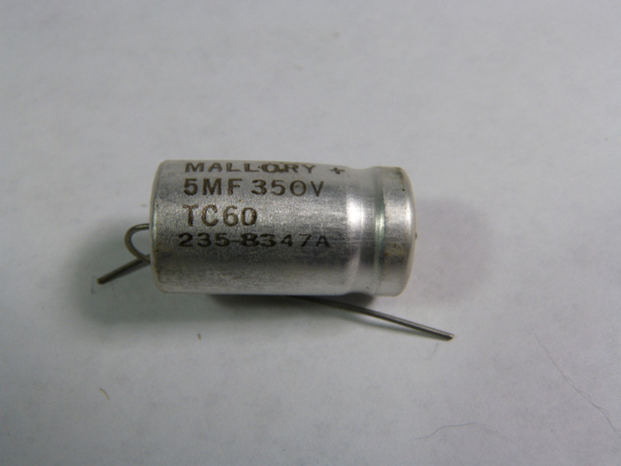 Mallory TC60/235-8347A Electrolytic Capacitor 5mf 350V USED