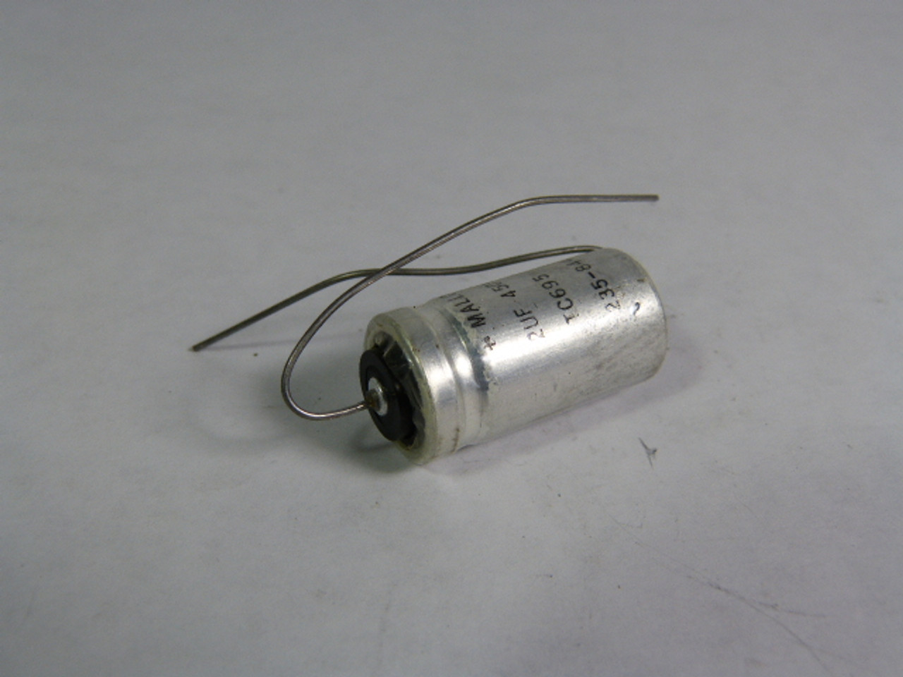 Mallory TC695/235-8449K Capacitor 2uf 450VDC USED