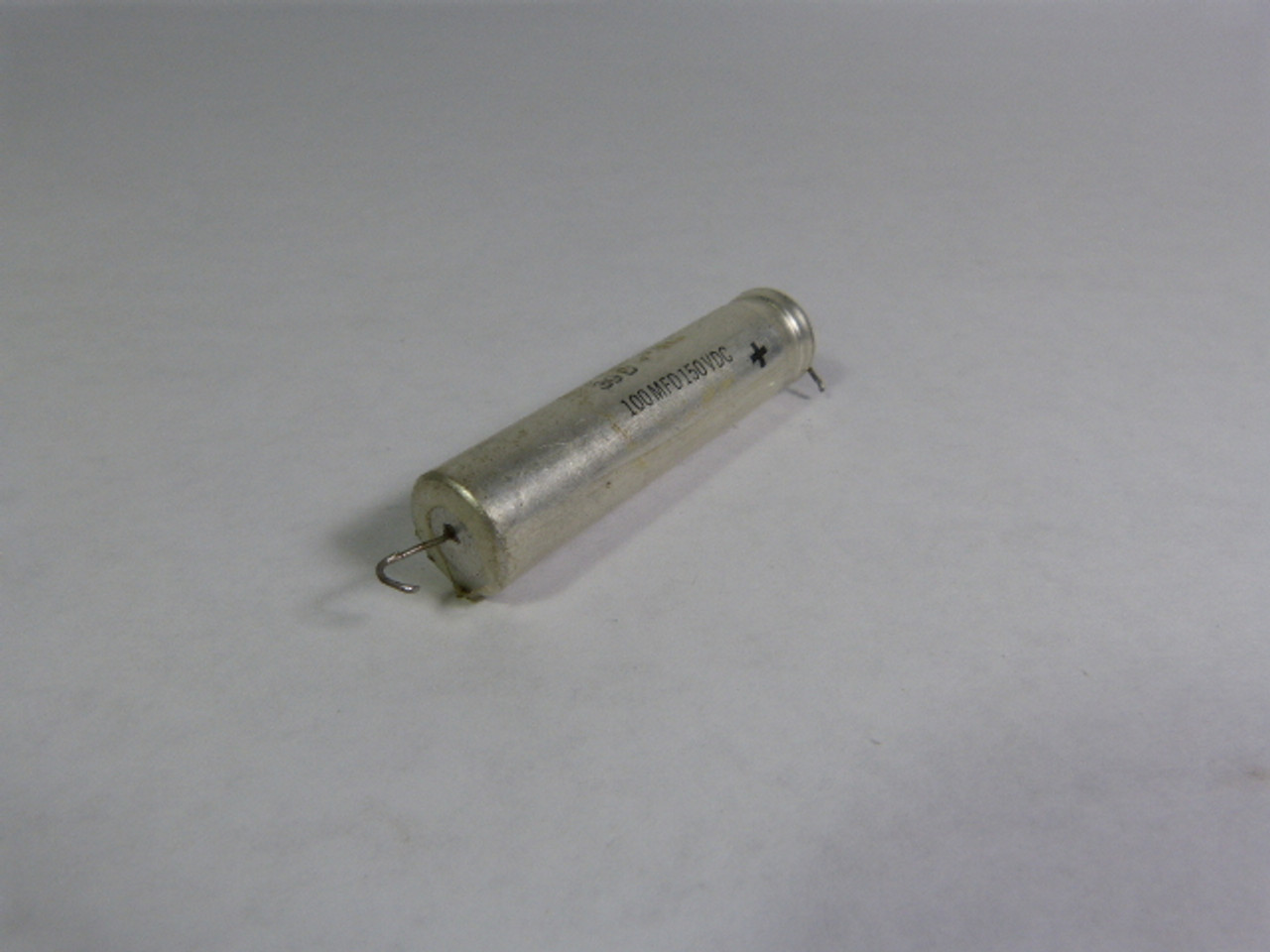 Sprague 39D Capacitor 100mfd 150VDC USED