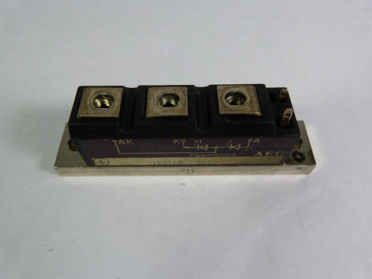 AEG 123118 Transistor Power Block USED