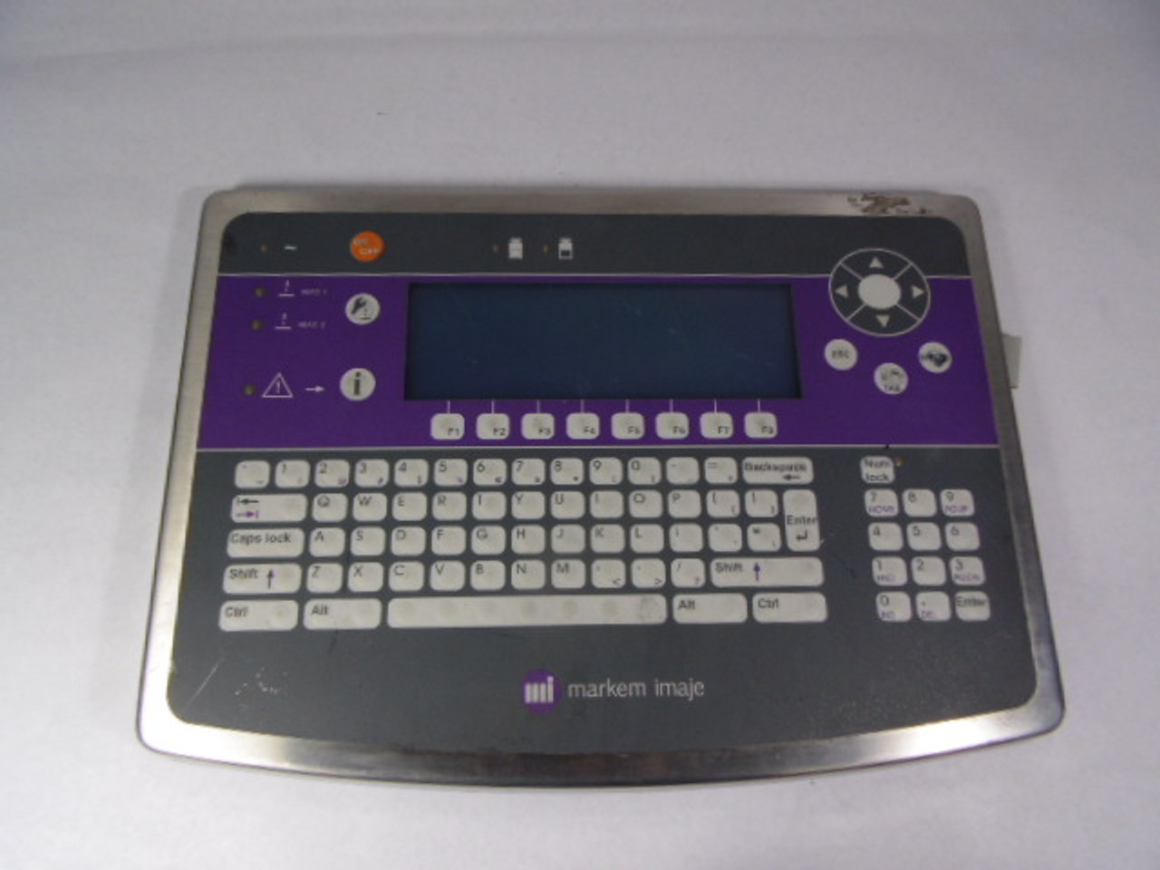 Markem Imaje ENP-A36758-C Operator Interface Panel AS IS