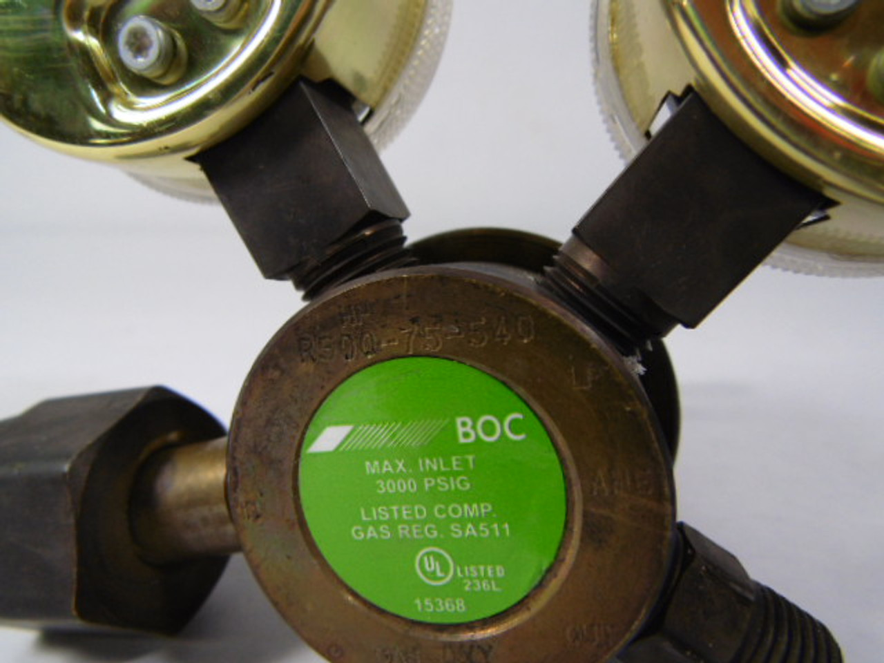 BOC R500-75-540 Oxy Regulator 3000PSIG USED