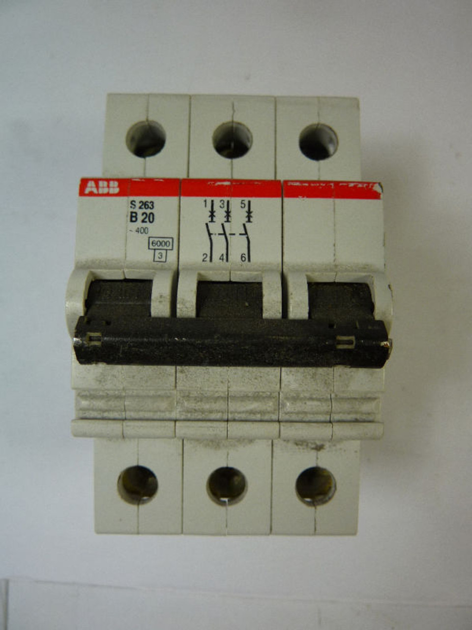 ABB S263-B-20 Circuit Breaker 20 Amp USED