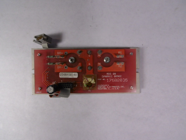 Danfoss 176B2036 Dynamic Brake PC Board USED