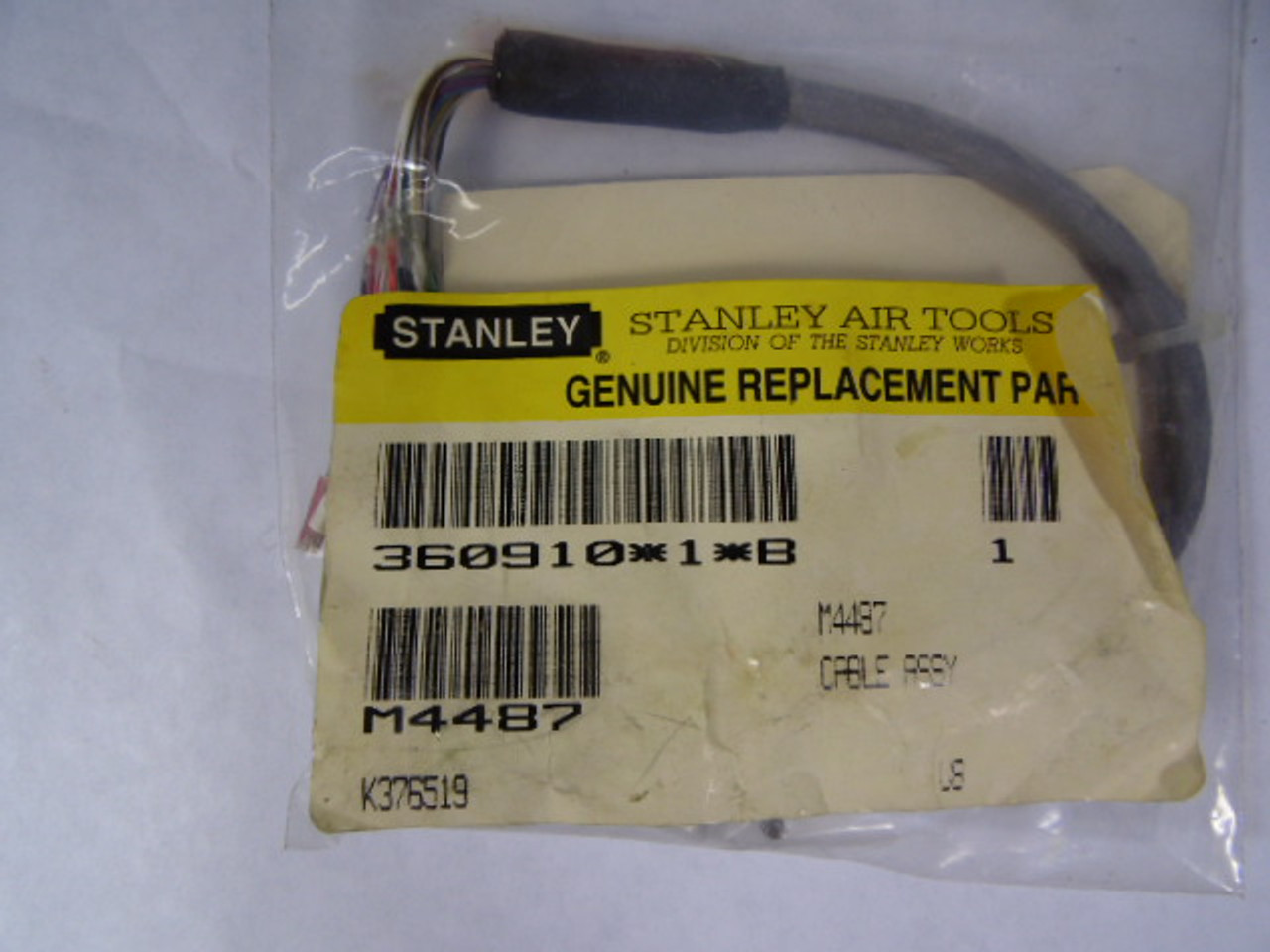 Stanley M4487 Cable Assembly 19-Pin Male Connector NWB