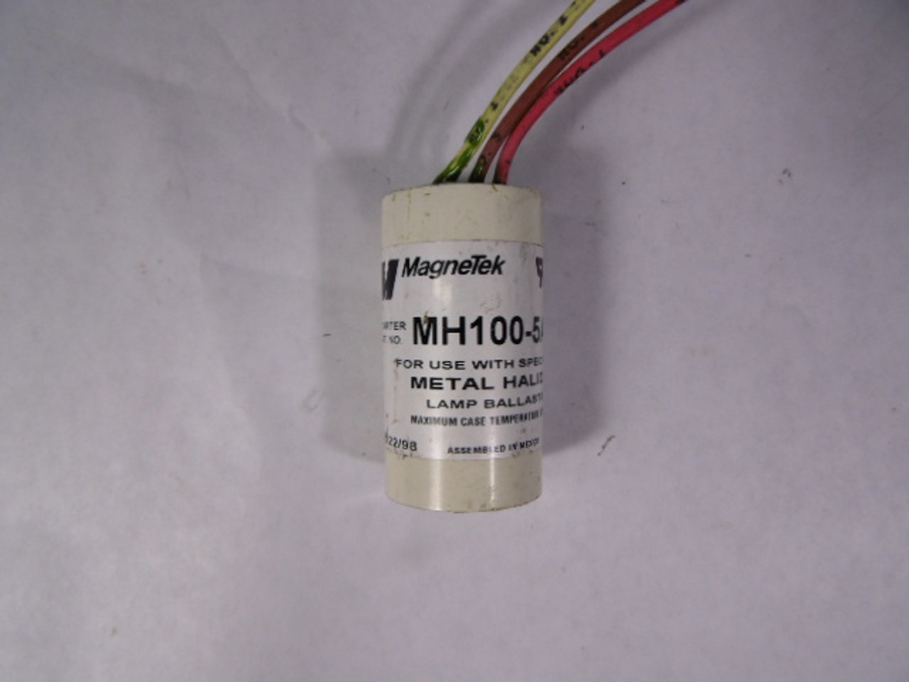 Magnetek MH100-5A Metal Halide Igniter 35-150W USED