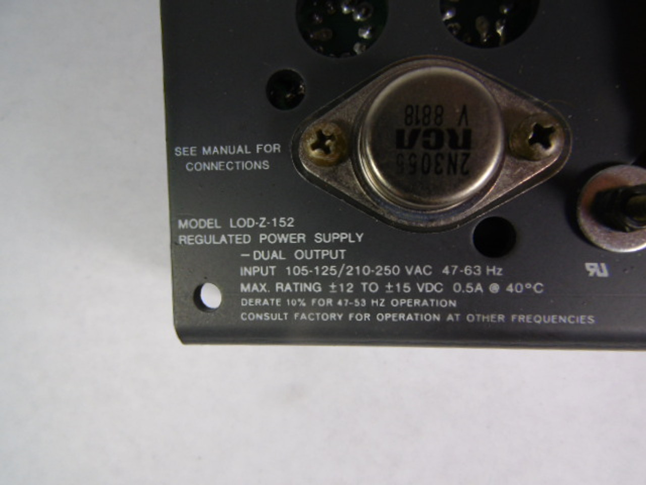 Lambda LOD-Z-152 Power Supply 105-250VAC USED