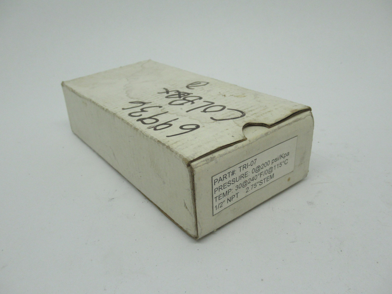 Pitanco Precision TRI-07 Pressure Temperature Gauge 200PSI 1/2" NPT NEW