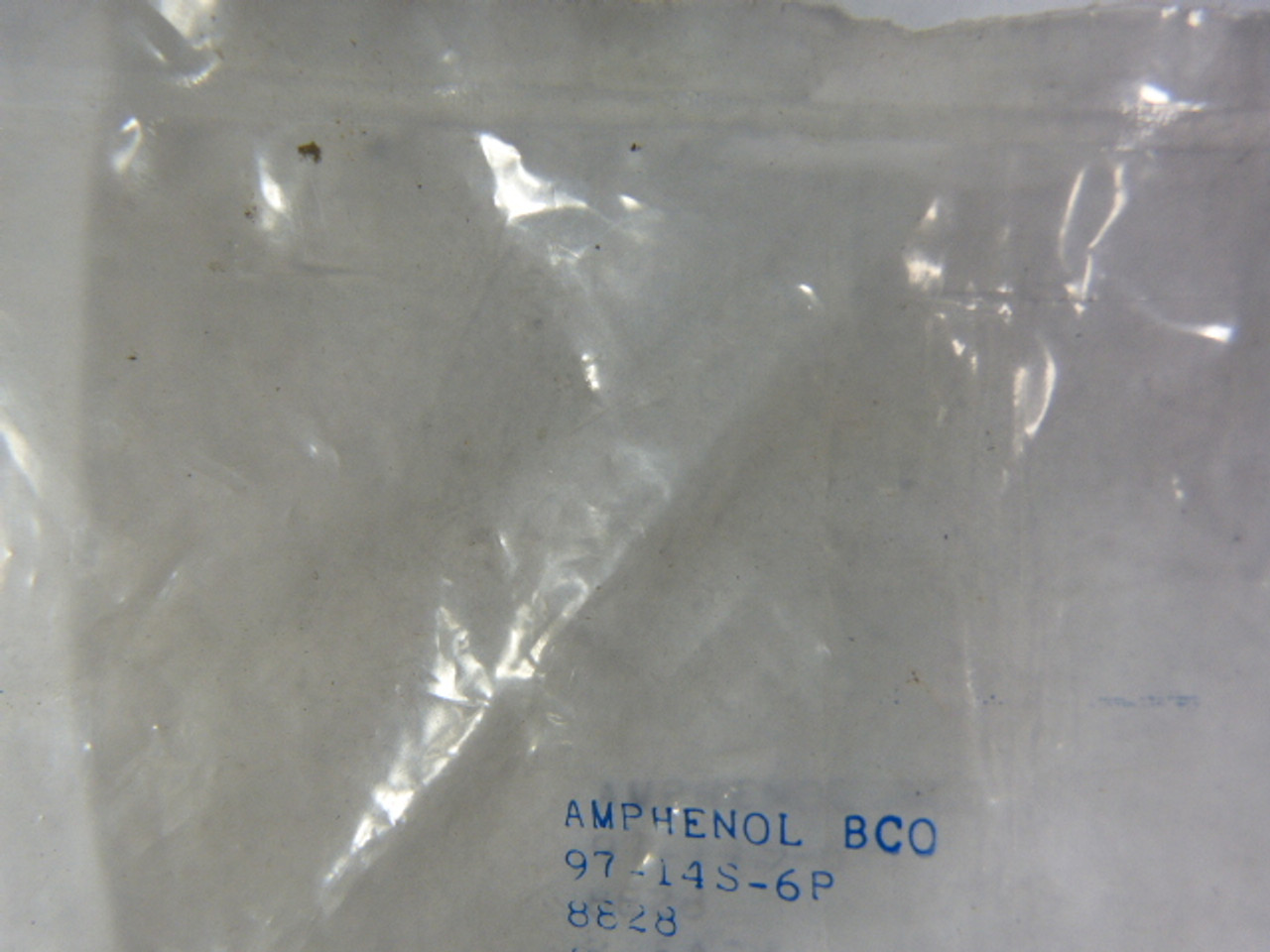 Amphenol 97-14S-6P Solder-Type Insert 6 Contacts ! NWB !