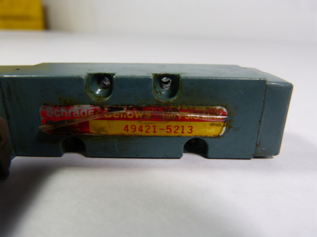 Schrader Bellows 49421-5213 Solenoid Valve ! AS IS !