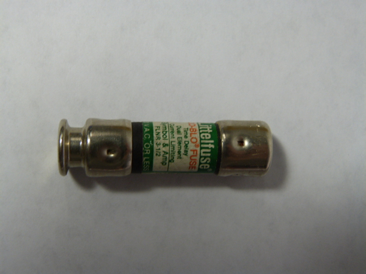 Littelfuse FLNR-3-1/2 Time Delay Fuse 3-1/2A 250V USED