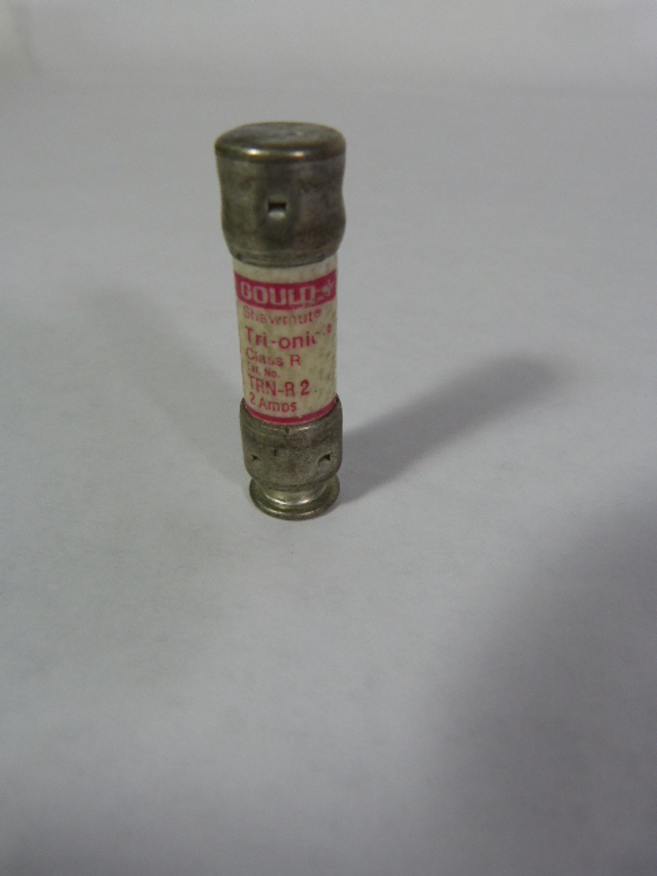 Gould Shawmut TRN-R2 Time Delay Fuse 2A 250V USED