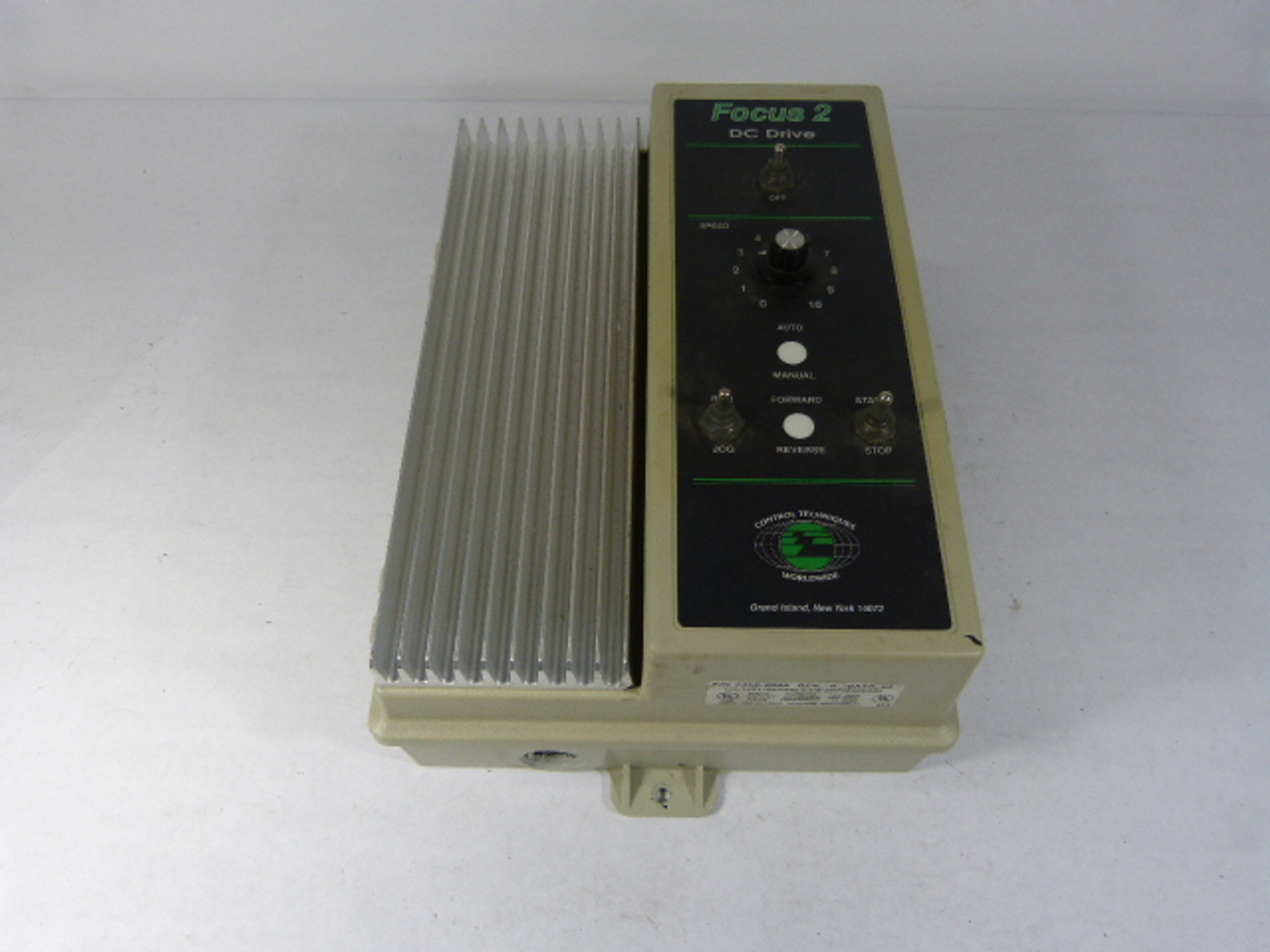 Control Techniques 2450-8000 Drive DC Analog 1/4-2 HP 115/230 Vac 1 Ph USED