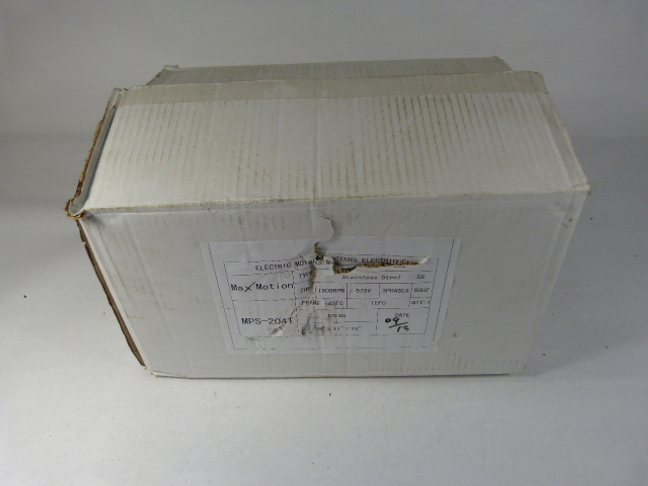 Max Motion 2HP 1740RPM 575V 145TC TEFC 3Ph 2.10A 60Hz ! NEW !