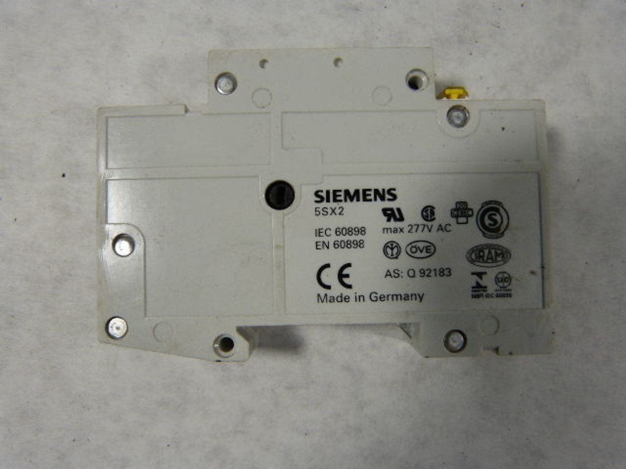 Siemens 5SX21 C2 Circuit Breaker 2A 400V 1Pole USED