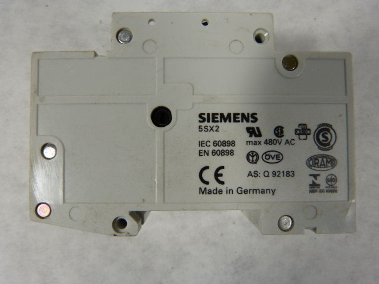 Siemens 5SX22 C3 Circuit Breaker 2Pole 3A 400V USED