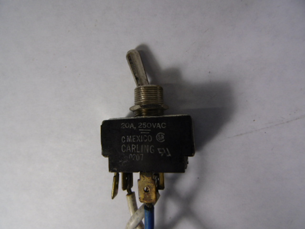 Carling 0207 Toggle Switch 20amp 250V USED