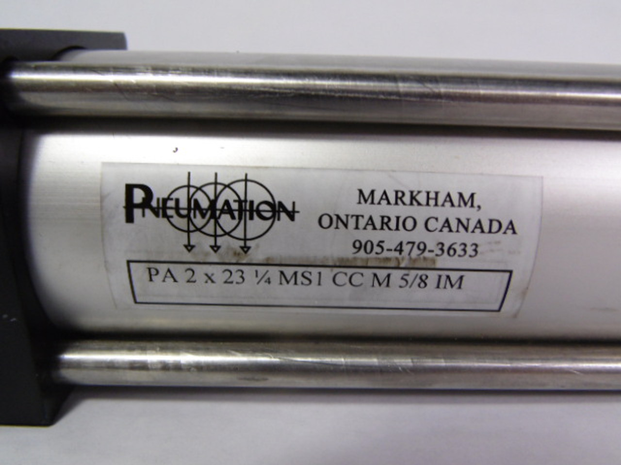 Pneumation PA 2x23 1/4 MS 1 CCM 5/8 1M Square Body Pneumatic Cylinder ! NOP !