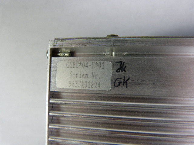 EAE SBC4-E GSBC*04-E*01 Fieldbus I/O Extension Module USED