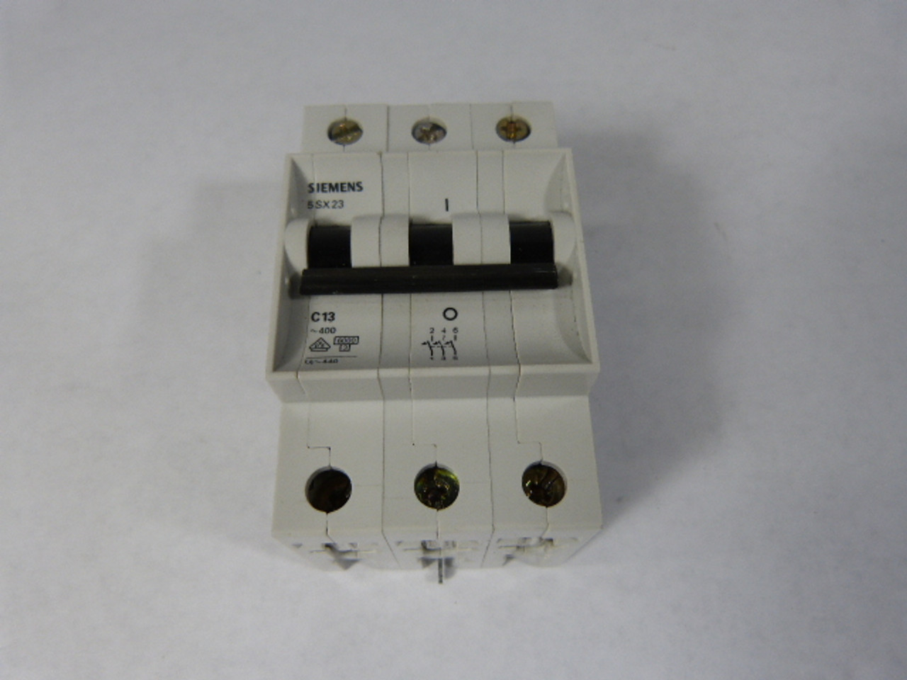 Siemens 5SX23-C13 Circuit Breaker 3Pole 13Amp USED
