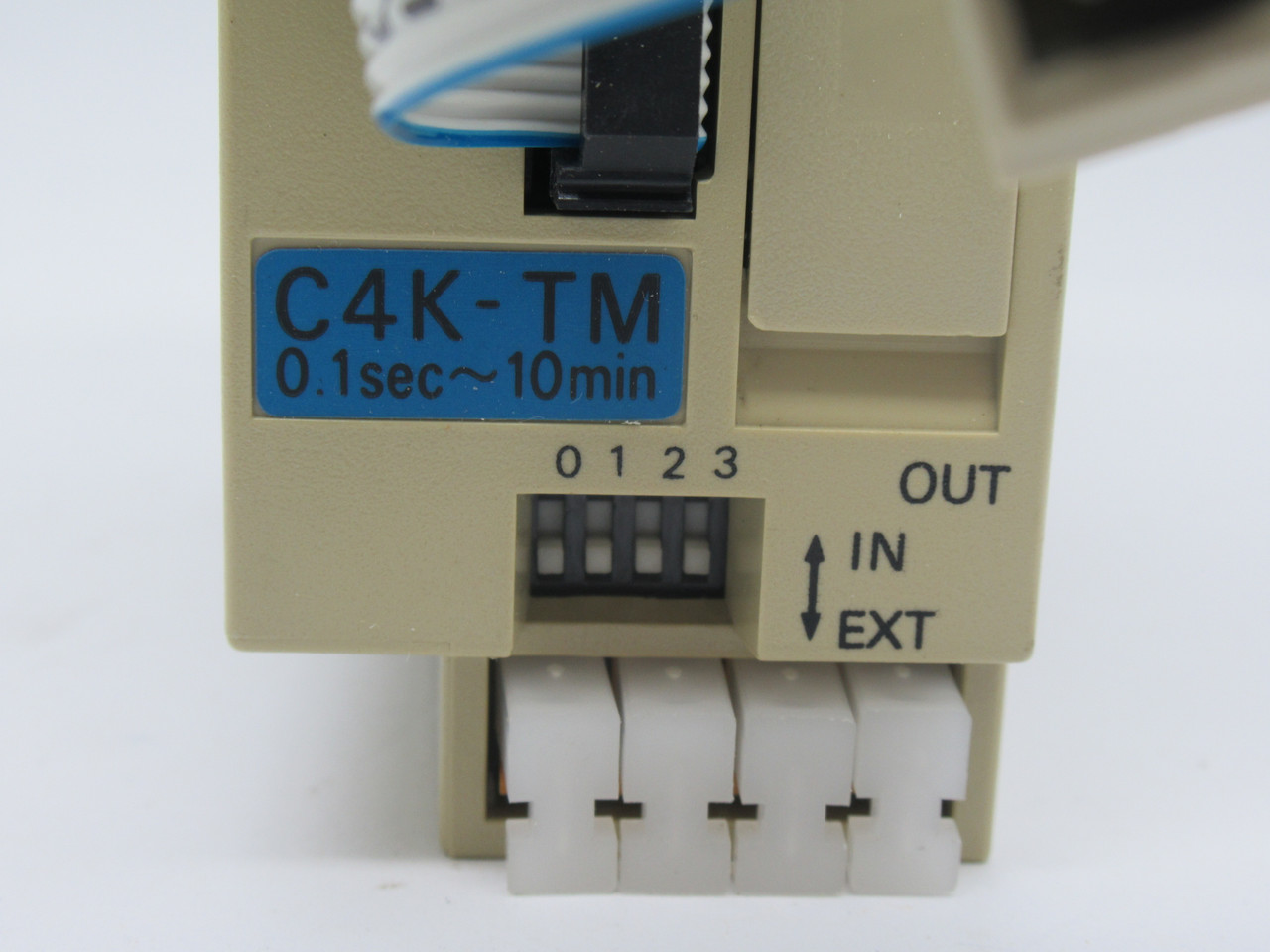 Omron C4K-TM Timing Module 4 Timer External Set 0.1sec-10min ! NEW !