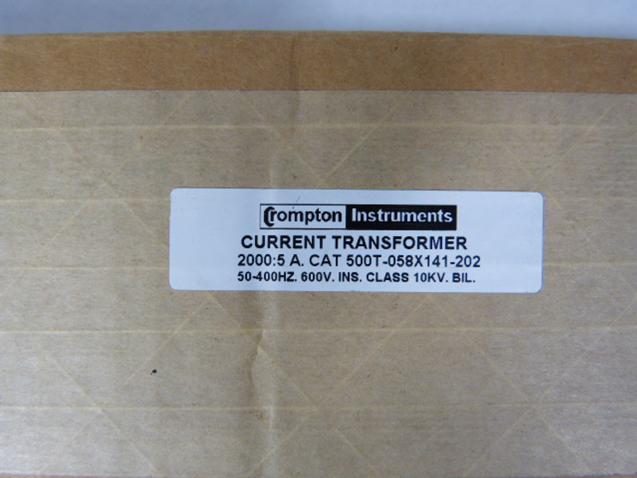 Crompton 500T-058X141-202 Current Transformer 2000:5A 10KV ! NEW!
