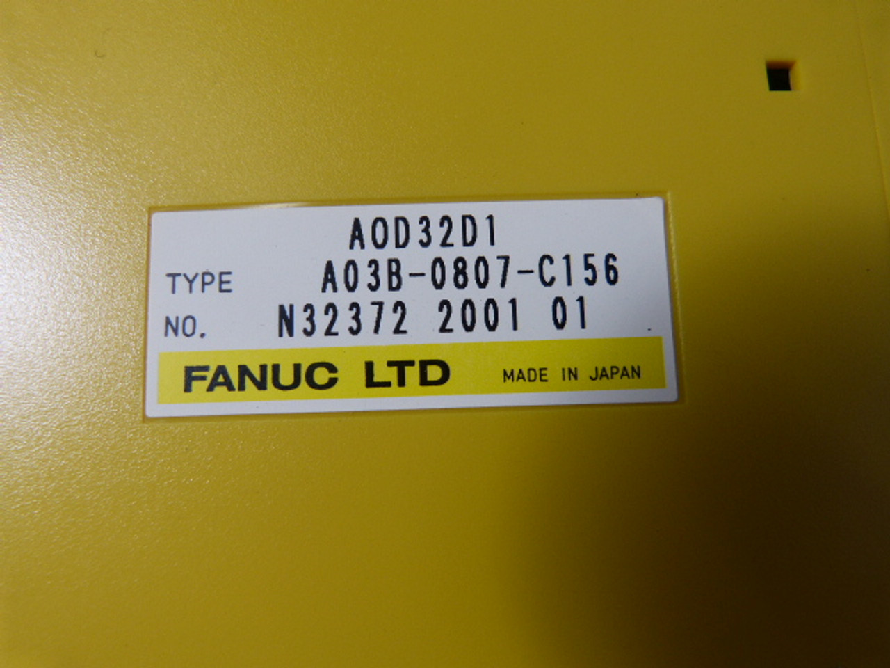 Fanuc A03B-0807-C156 Output Module 32pt. USED