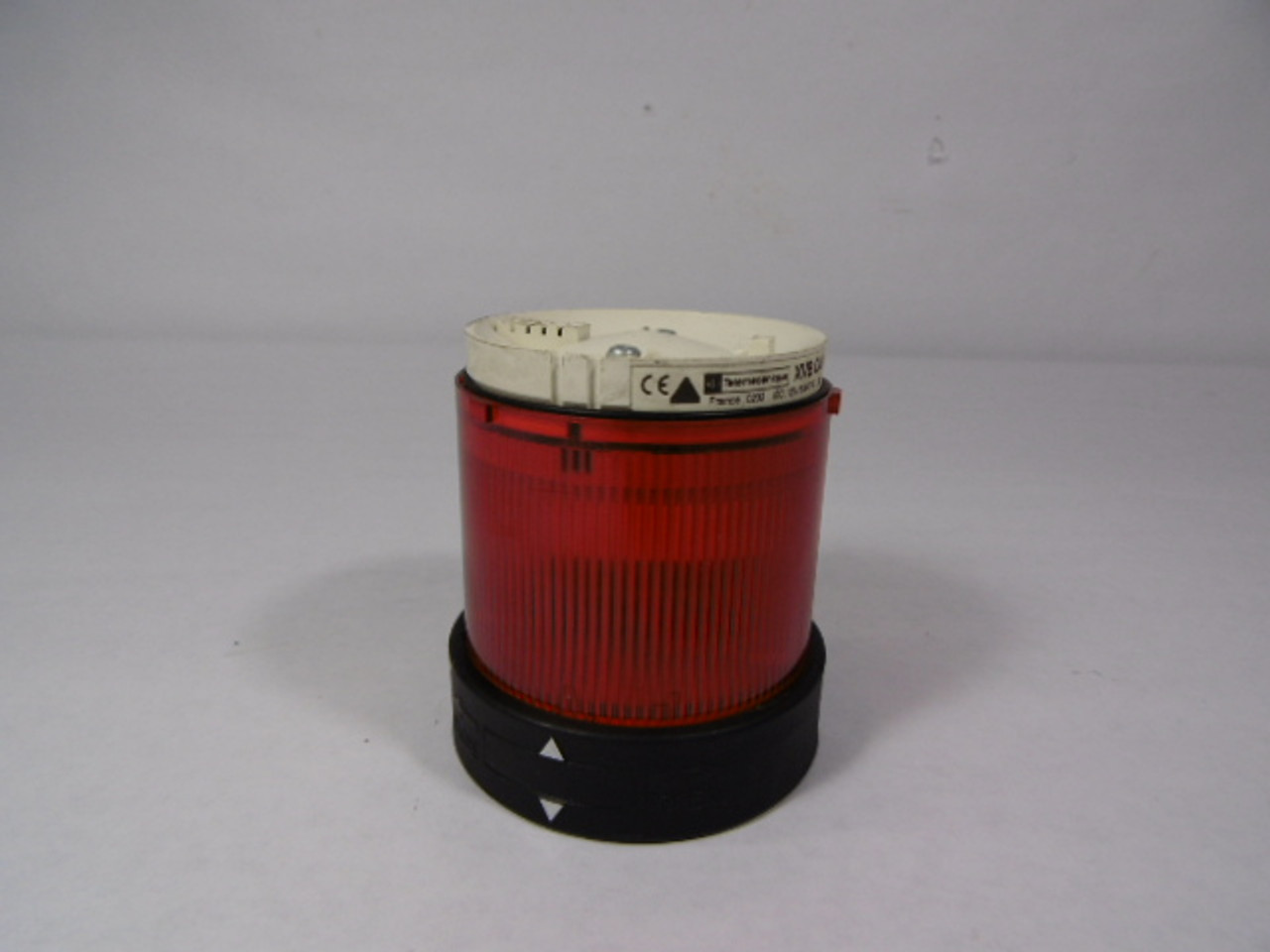 Telemecanique XVB-C4M4 Stack Light Unit Flashing Red Lens USED