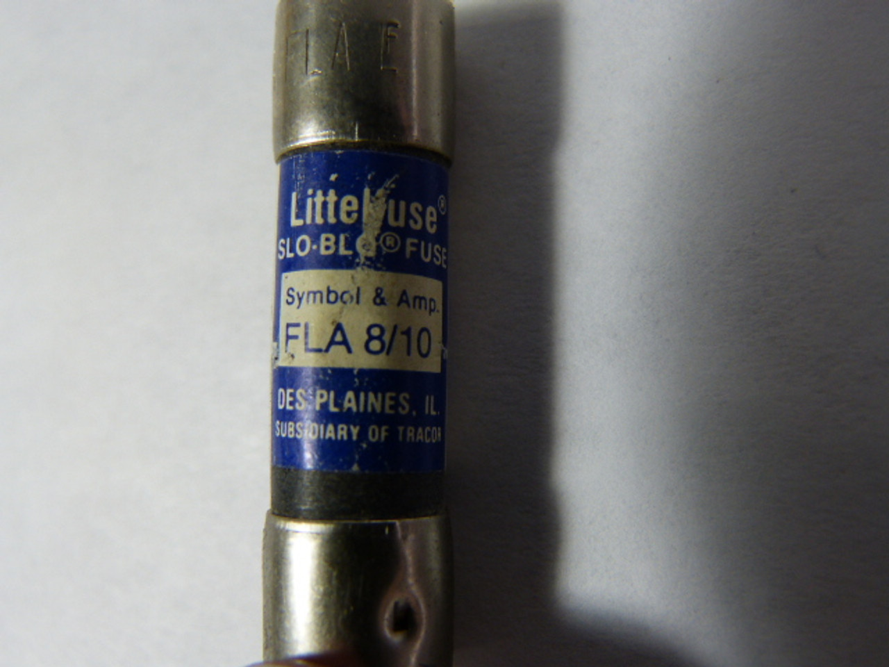 Littelfuse FLA-8/10 Fuse Time Delay 10kA 125V AC USED