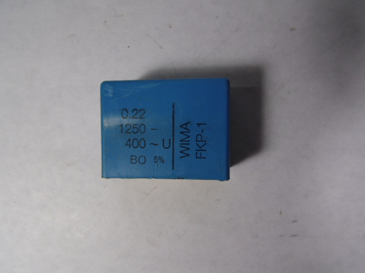 Wima FKP-1 Capacitor 0.22-400uf 1250VDC USED