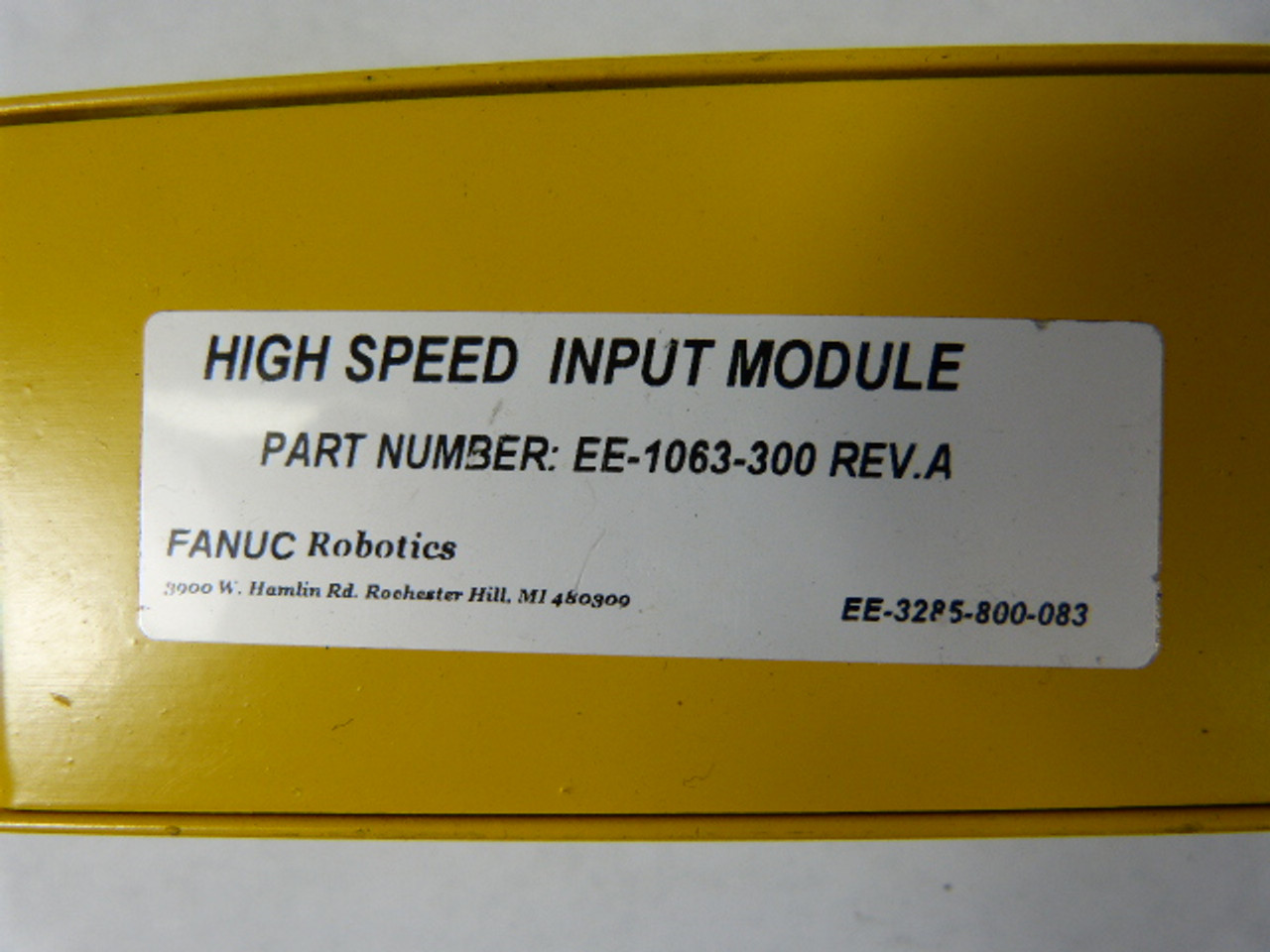 Fanuc EE-1063-300 High Speed Input Module USED