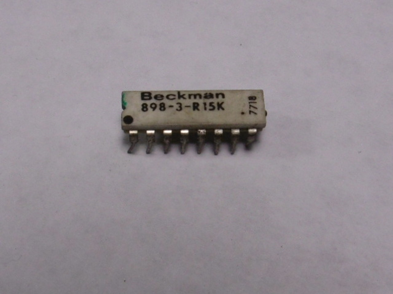 Beckman 898-1-R15K Resistor 16-Pin USED